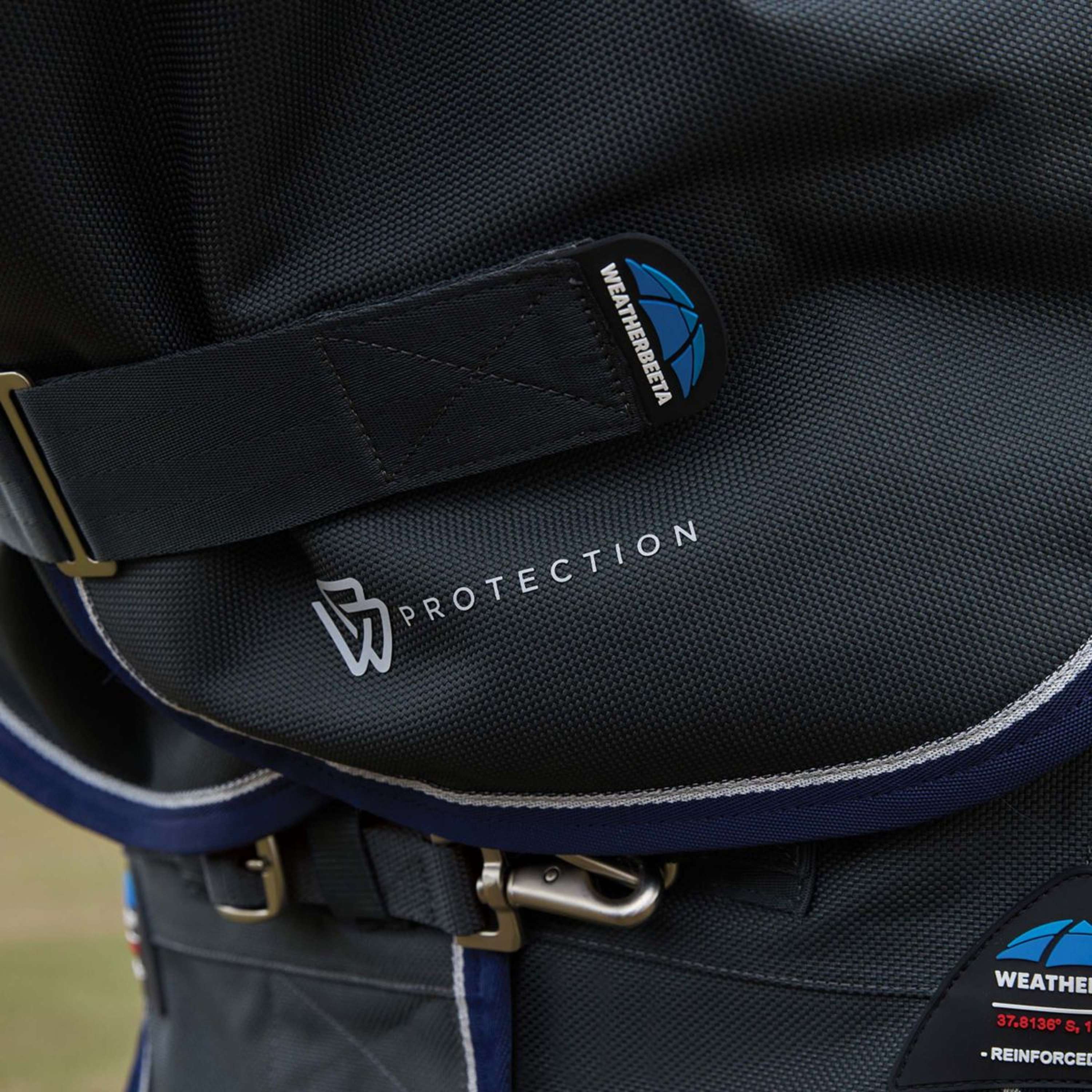 WeatherBeeta ComFiTec Ultra Turnout Neck Cover 220g Carbon