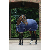 WeatherBeeta Respaldo estable mediano Lite ComFiTec Colcha de canal 210D con cuello estándar Navy/Plata/Rojo