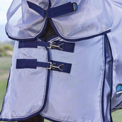 WeatherBeeta Manta Antimoscas ComFiTec Hexi Combo Silver/Navy/White
