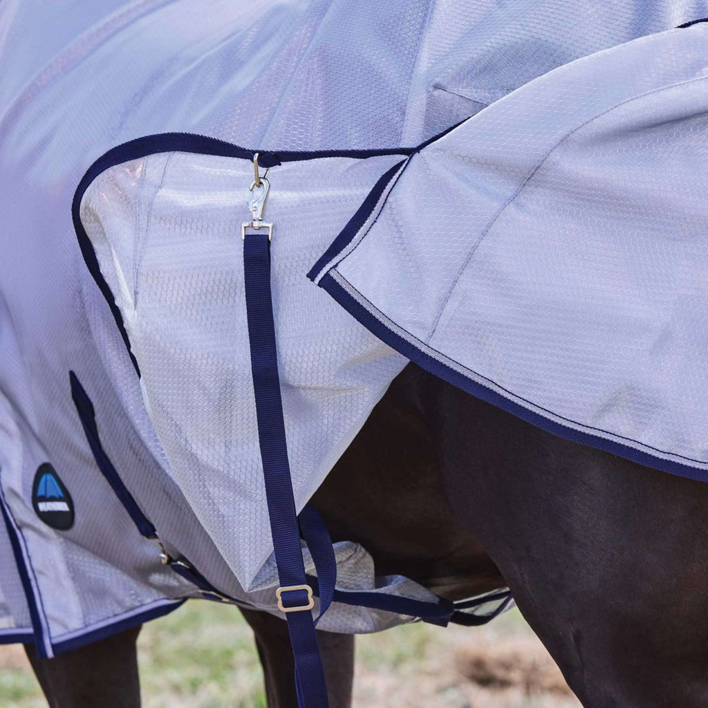WeatherBeeta Manta Antimoscas ComFiTec Hexi Combo Silver/Navy/White