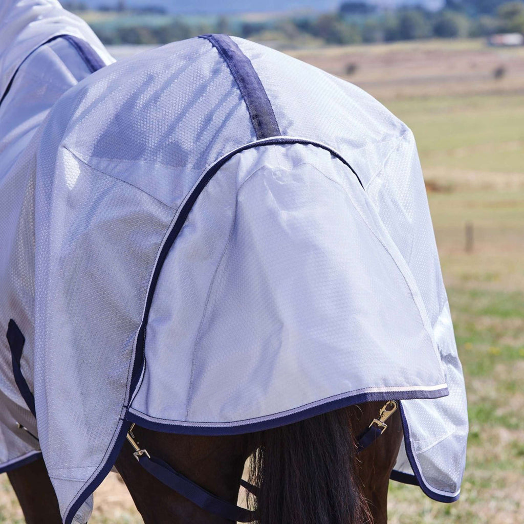 WeatherBeeta Manta Antimoscas ComFiTec Hexi Combo Silver/Navy/White