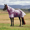 WeatherBeeta Manta Antimoscas ComFiTec Ripshield Detach-A-Neck Blanco/Burdeos