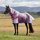 WeatherBeeta Manta Antimoscas ComFiTec Ripshield Detach-A-Neck Blanco/Burdeos