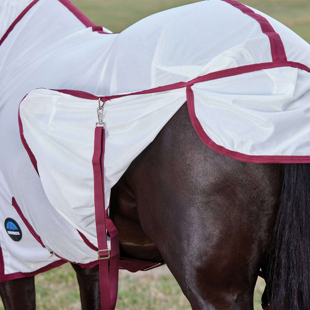 WeatherBeeta Manta Antimoscas ComFiTec Essential Combo Blanco/Burdeos