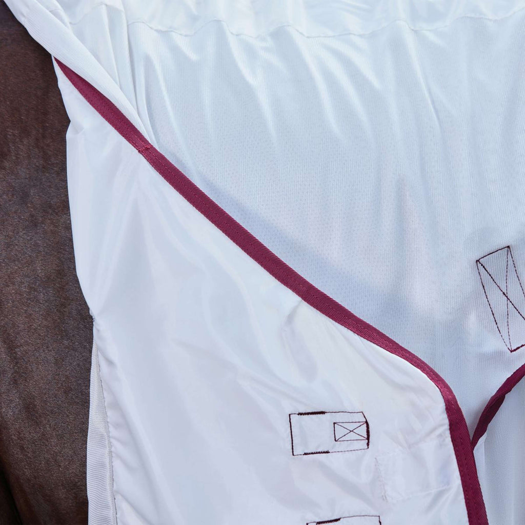 WeatherBeeta Manta Antimoscas ComFiTec Essential Combo Blanco/Burdeos