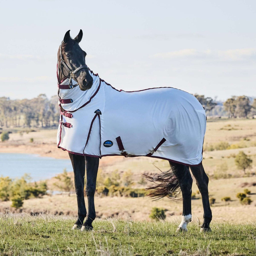 WeatherBeeta Manta Antimoscas ComFiTec Essential Combo Blanco/Burdeos