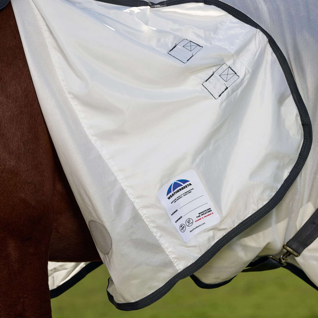 WeatherBeeta Manta Antimoscas ComFiTec Tyro Combo Blanco/Charcoal