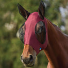 WeatherBeeta Máscara para Moscas ComFiTec Stretch con Orejas Burdeos/Negro