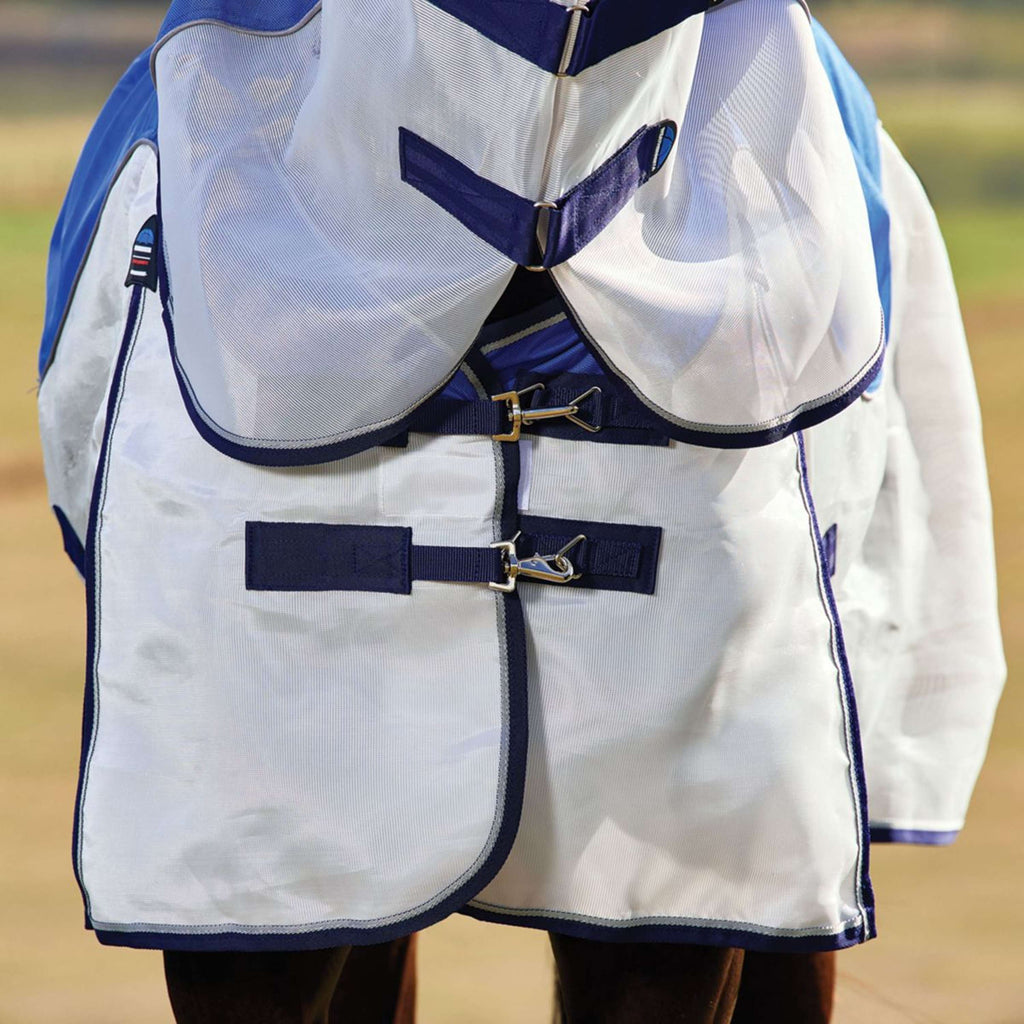 WeatherBeeta ComFiTec Duo Shield Deatch-A-Neck Azul/Plateado/Navy