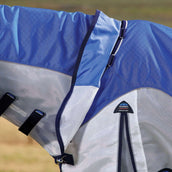 WeatherBeeta ComFiTec Duo Shield Deatch-A-Neck Azul/Plateado/Navy