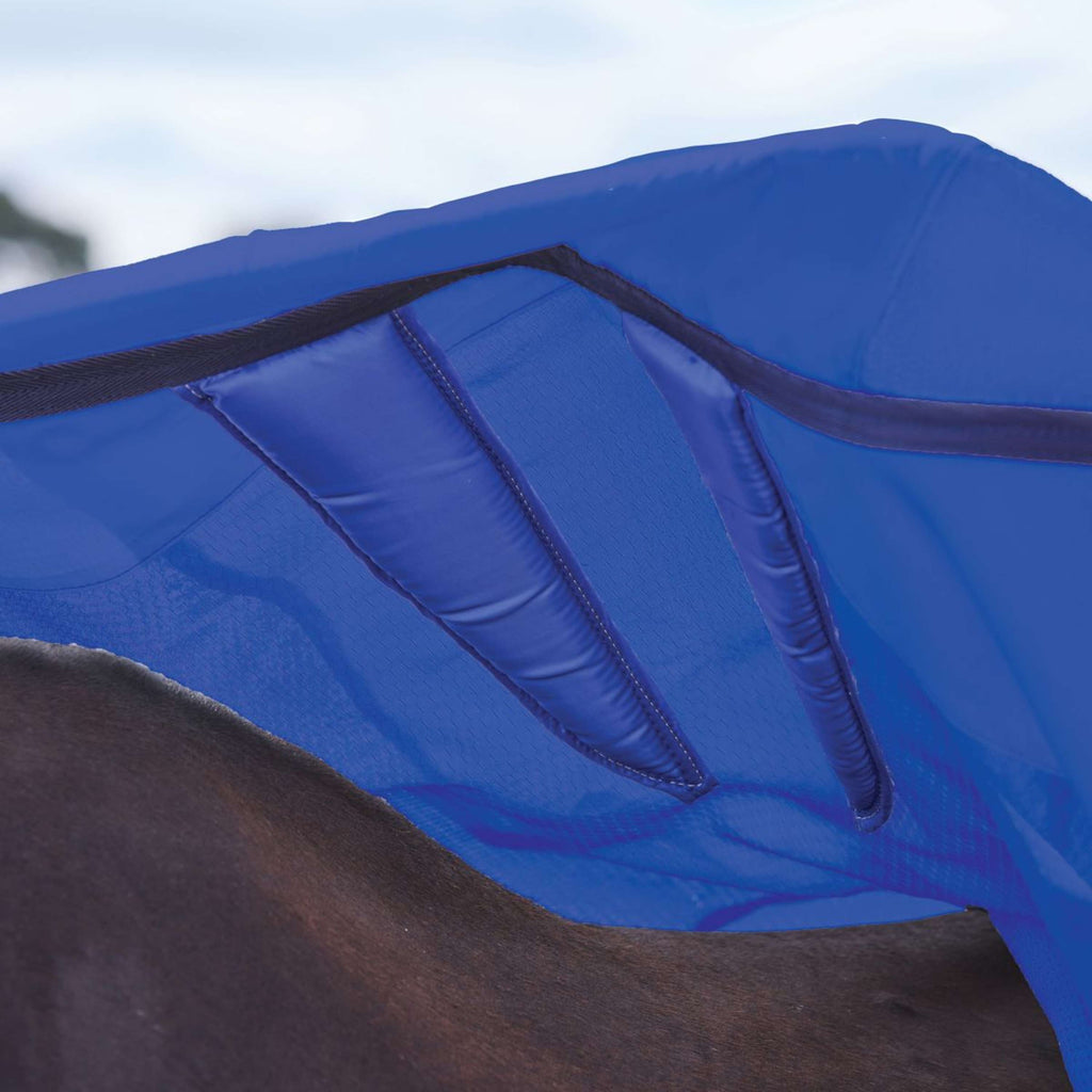 WeatherBeeta ComFiTec Duo Shield Deatch-A-Neck Azul/Plateado/Navy
