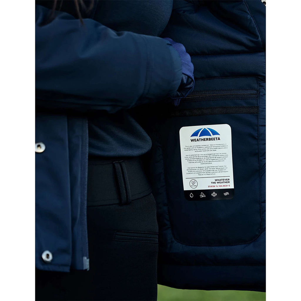 WeatherBeeta Chaqueta Protect Waterproof Insulated Navy