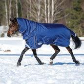 Weatherbeeta Manta de Invierno Comfitec Ultra Tough II Detach-A-Neck Medium 1680D 220g Azul/Charcoal/Blanco