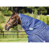 Weatherbeeta Manta Impermeable Comfitec Premier Free Neck Back Lite Azul Oscuro/Gris/Blanco