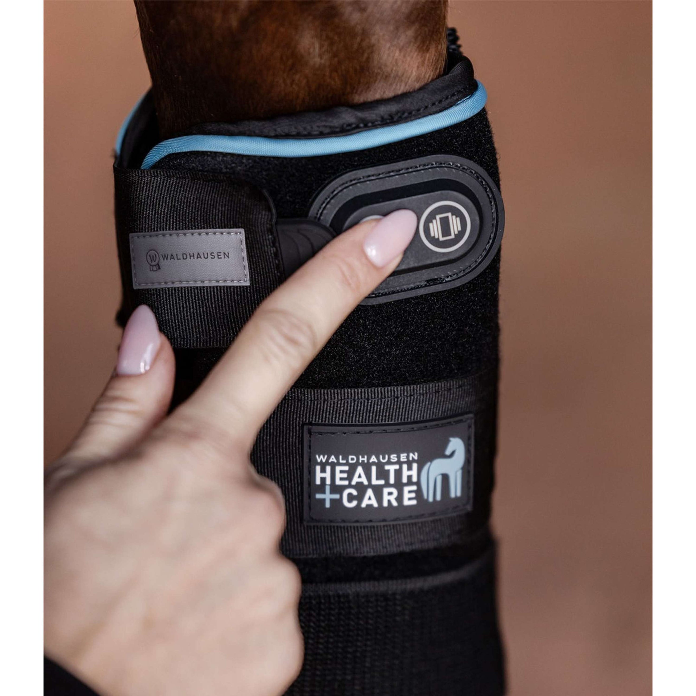 Waldhausen Health + Care Protector TecSupreme Enfriamiento/Calentamiento/VibraciÃ³n Negro