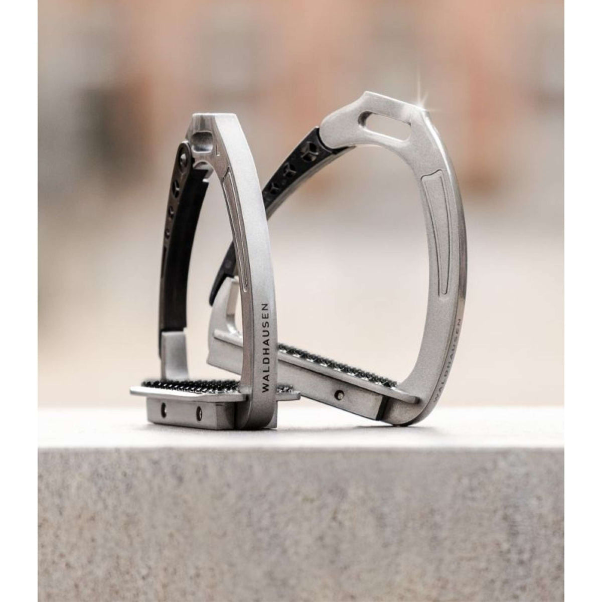 Waldhausen Estribos de Seguridad Kids Pro Gris