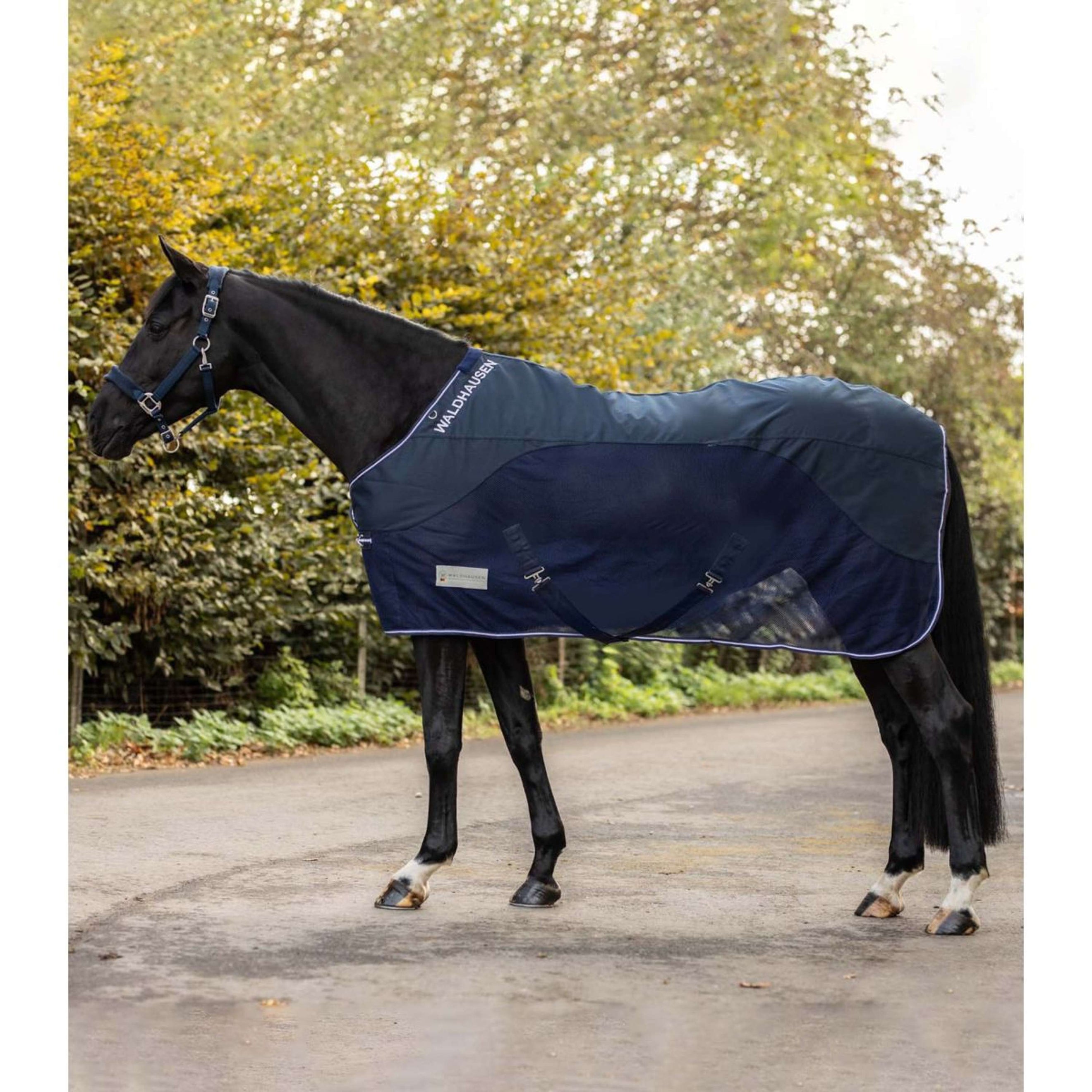 Waldhausen Manta Antimoscas Comfort Espalda Impermeable Nightblue
