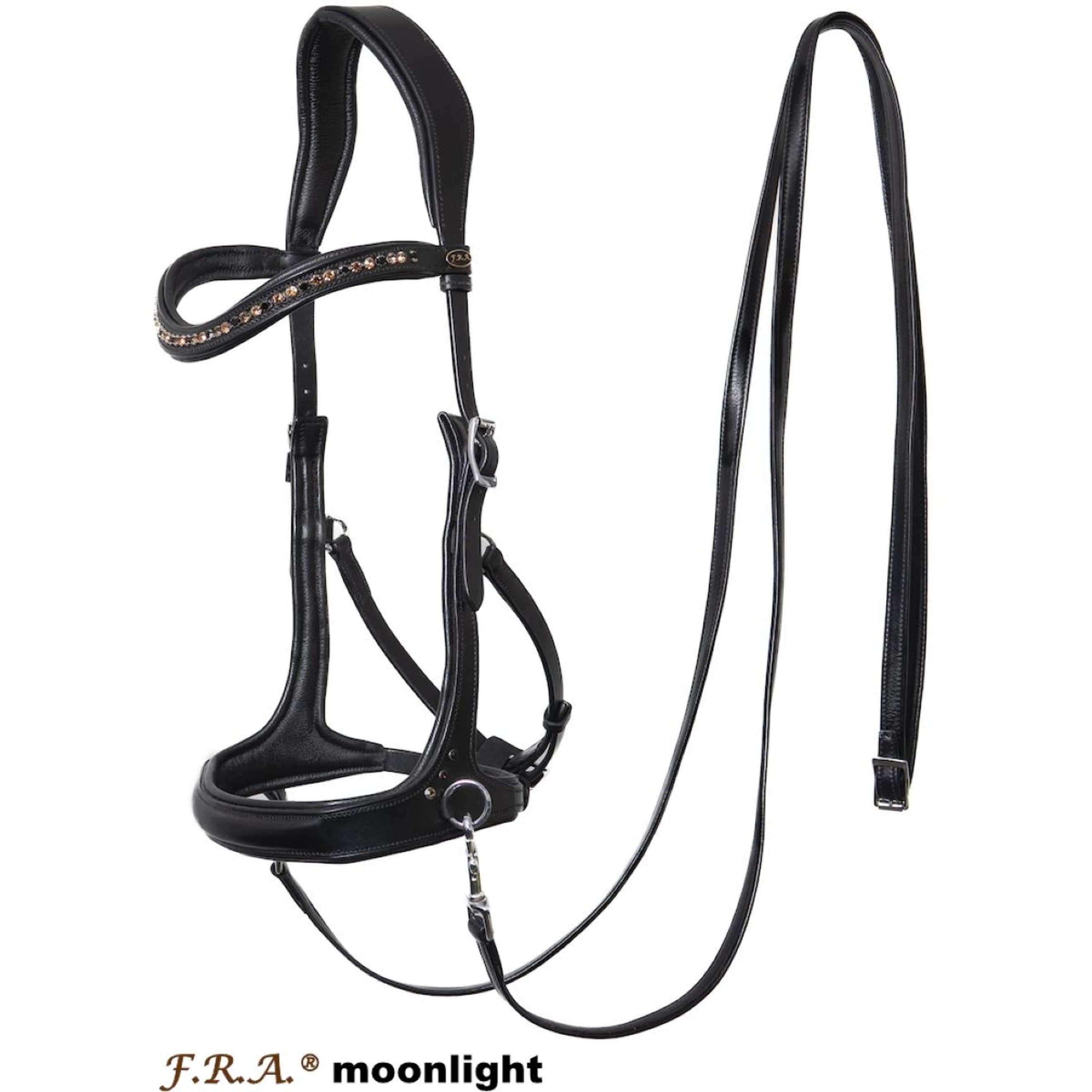 F.R.A. Brida sin Bocado Moonlight Negro F.R.A. Brida sin Bocado Moonlight Negro