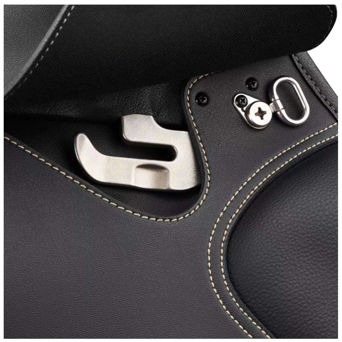 Wintec Silla de Salto 500 Close Contact Hart Negro