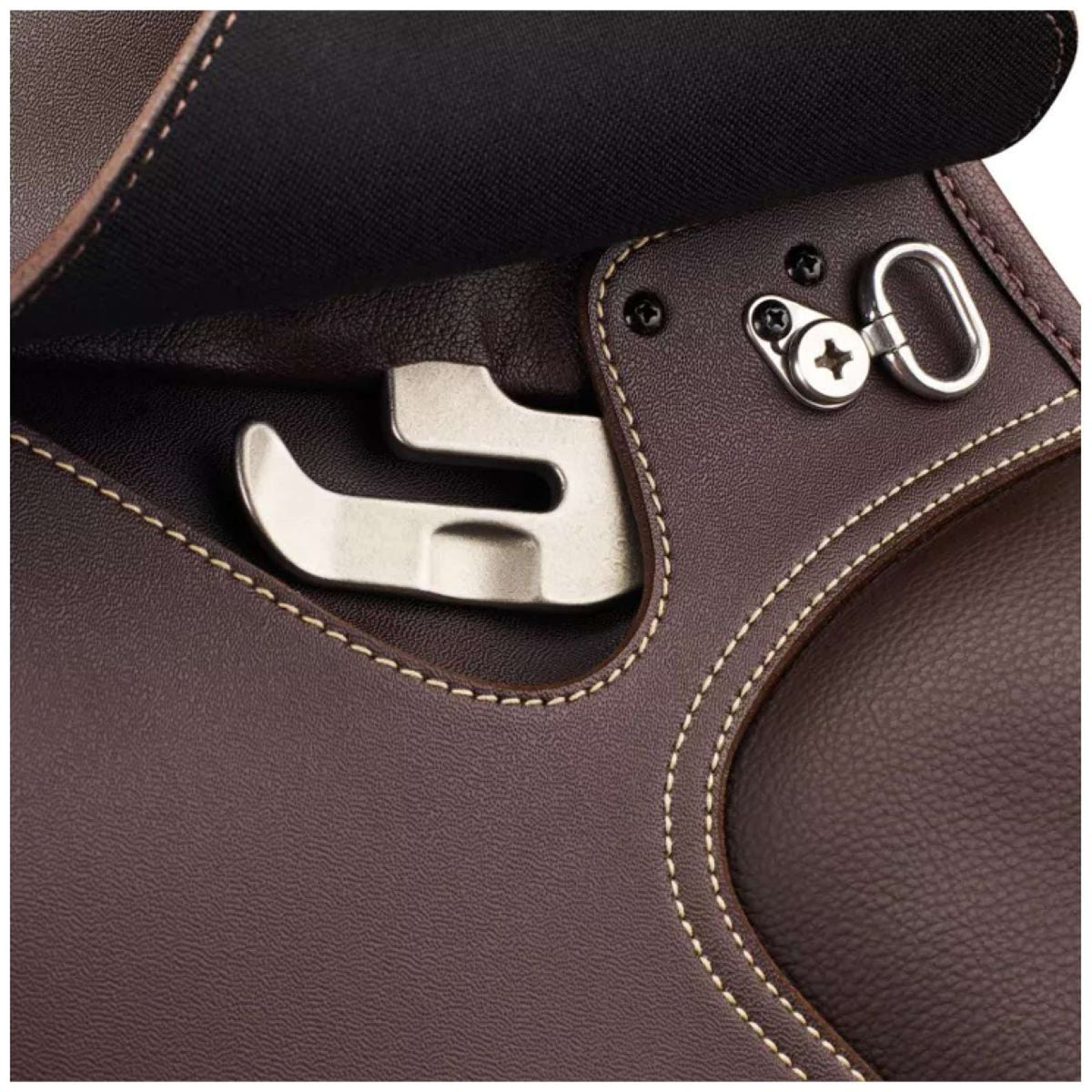 Wintec Silla de Salto 500 Jump Hart Marron