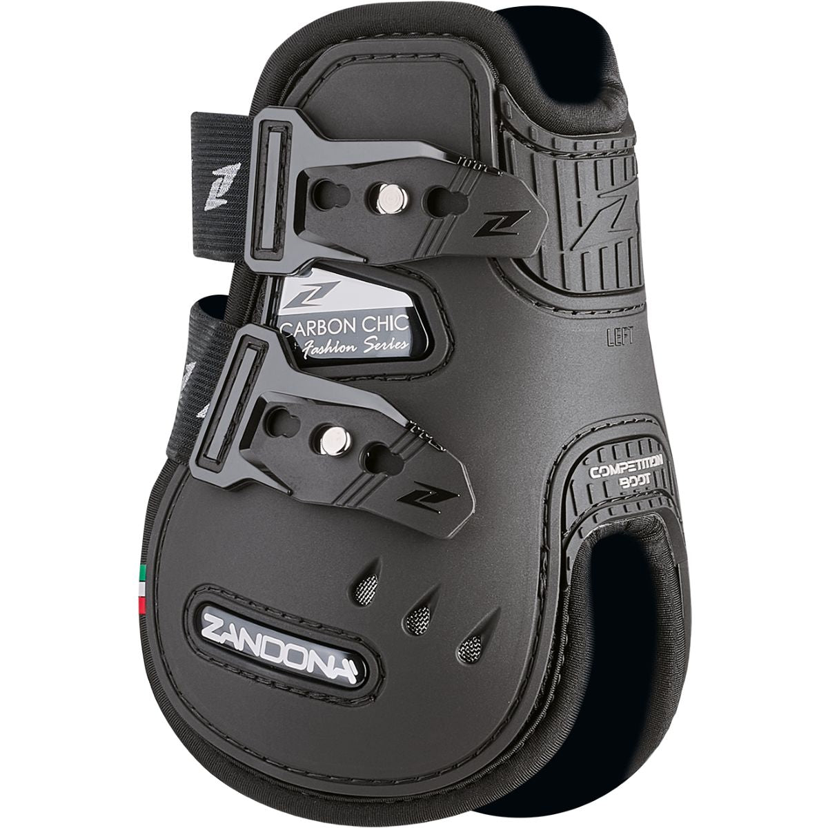 Zandona Botas protectoras de menudillo Carbon Chic H-Performance Long Negro