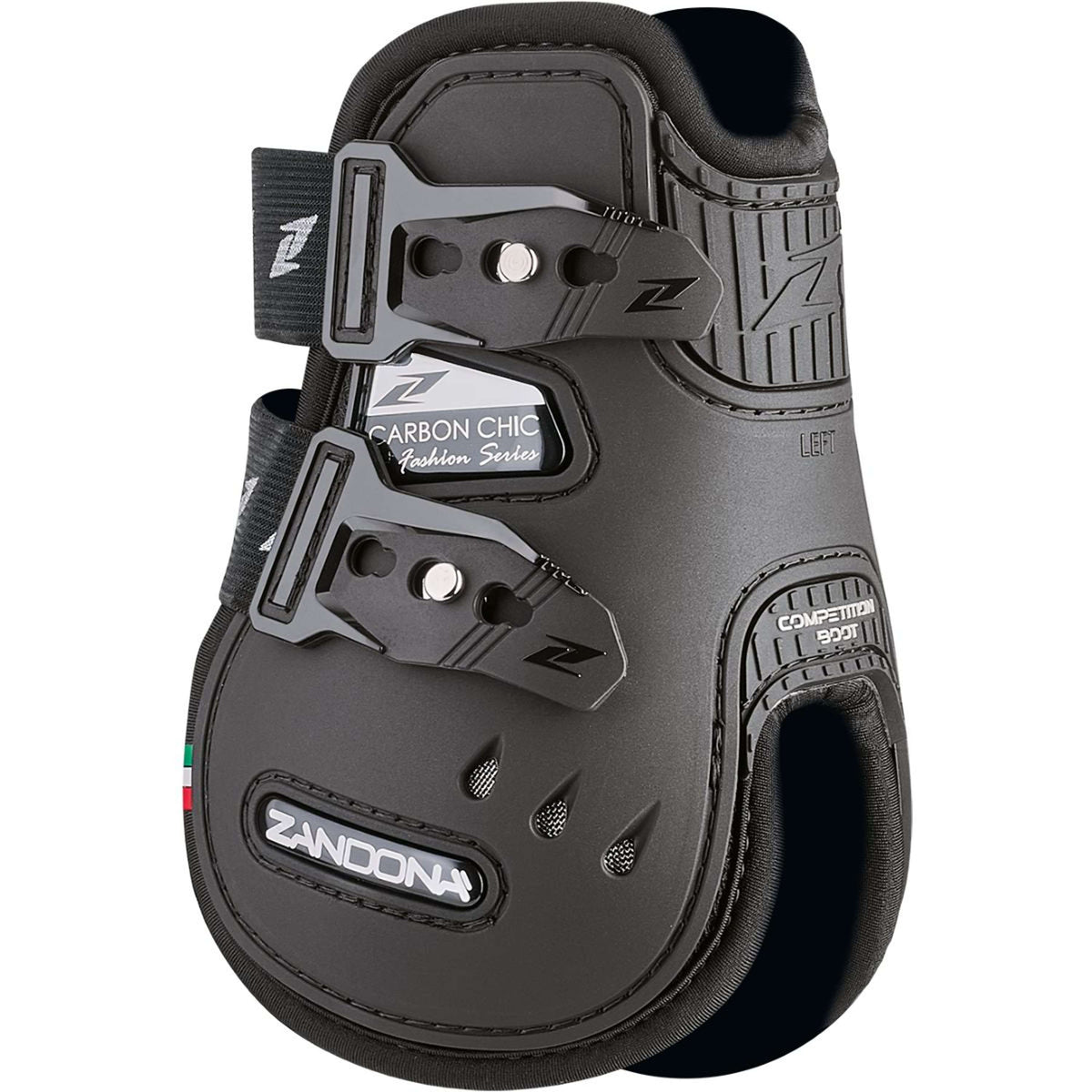 Zandona Botas protectoras de menudillo Carbon Chic H-Performance Long Negro