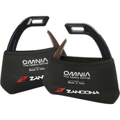 Zandona Fundas para Estribos Omnia Neopreno Negro