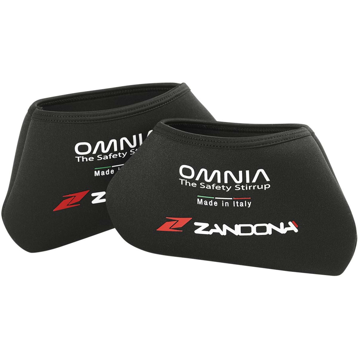 Zandona Fundas para Estribos Omnia Neopreno Negro