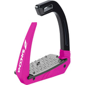 Zandona Estribos de Seguridad Omnia Negro/Fucsia
